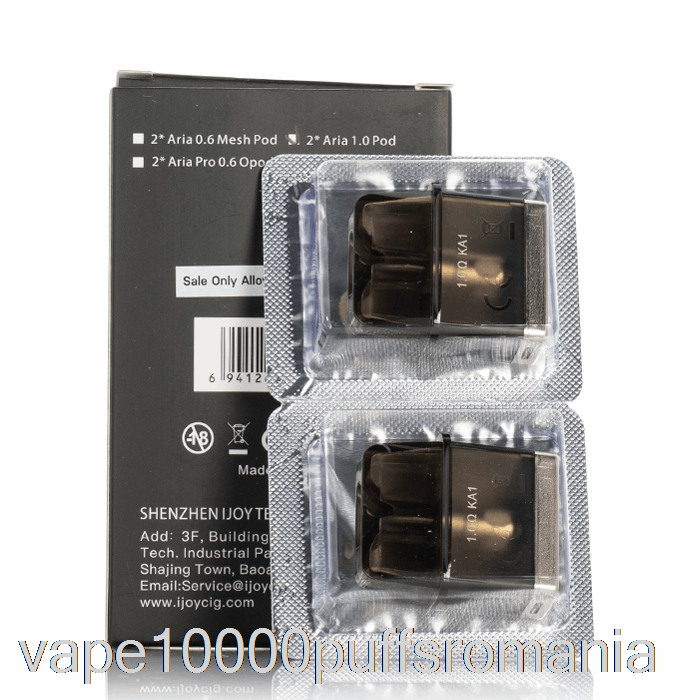 Vape Romania Ijoy Aria Capsule De înlocuire 1.0ohm Capsule
